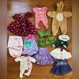 American Girl Bitty Baby Doll Clothes Bundle